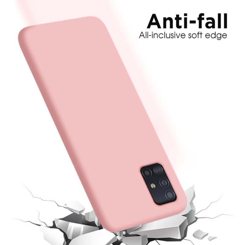 Accesoriu Husa Silk Touck Roz Samsung Galaxy A72