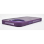 Husa de protectie din silicon CasePro Camera Bracket Magnetic cu protectie pentru camere pentru Apple iPhone 14 Plus - Mov