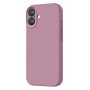 Husa de protectie din Silicon cu Microfibra la interior compatibila Apple iPhone 16, Lilac