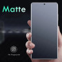 Folie Protectie din Silicon Matte Anti-Fingerprint full screen pentru Huawei Mate 20