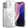 Husa De Protectie Din Silicon ShockProof Crystal Palace, Magnetica Compatibila Cu iPhone 16 - Transparent