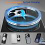 Husa Din Silicon Magnetic Ring Stand cu set de protectie pentru camere cadou, compatibila Samsung Galaxy S23 Plus - Gri