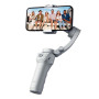 XO (SS17) Suport pentru telefon tip Selfie, Gimbal, trei axe, cu maner si stabilizator Anti Shake, Gri