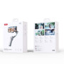 XO (SS17) Suport pentru telefon tip Selfie, Gimbal, trei axe, cu maner si stabilizator Anti Shake, Gri