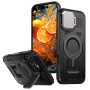 Husa Protectie UrbanMag Armor MagCase Metal Camera Protection KickStand pentru Apple iPhone 15