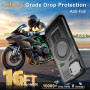 Husa Protectie UrbanMag Armor MagCase Metal Camera Protection KickStand pentru Apple iPhone 16