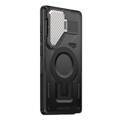 Husa Protectie UrbanMag Armor MagCase Metal Camera Protection KickStand pentru Samsung Galaxy A35