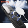 Husa Protectie UrbanMag Armor MagCase Metal Camera Protection KickStand pentru Samsung Galaxy A35