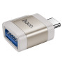Adaptor OTG Hoco UA31C USB-A la USB-C - Gri