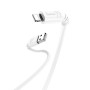Hoco (X62) - Cablu Date si Incarcare, USB-A la Lightning, 18W, 2.4A, 1m - Alb