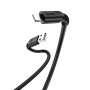 Hoco (X62) - Cablu Date si Incarcare, USB-A la Lightning, 18W, 2.4A, 1m - Negru