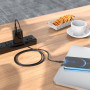 Hoco (X62) - Cablu Date si Incarcare, USB-A la Lightning, 18W, 2.4A, 1m - Negru