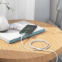 Hoco (X62) - Cablu Date si Incarcare, USB-A la USB-C, 20W, 1m - Alb