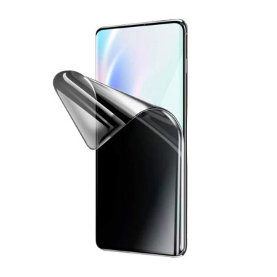 Folie Protectie din Silicon Privacy full screen pentru Samsung Galaxy A55