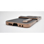 Husa De Protectie Compatibila Cu Samsung Galaxy Z Flip6 din Piele Ecologica, Kickstand, Negru