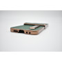 Husa De Protectie Compatibila Cu Samsung Galaxy Z Flip6 din Piele Ecologica, Kickstand, Verde