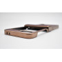 Husa De Protectie Compatibila Cu Samsung Galaxy Z Flip6 din Piele Ecologica, Kickstand, Visiniu