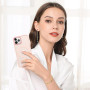 Husa Magnetica din Silicon Matte Transparent compatibila cu Apple iPhone 11 Pro - Roz