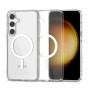 Husa de protectie tip MagSafe pentru Samsung Galaxy S22 Plus, Transparent
