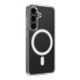 Husa de protectie tip MagSafe pentru Samsung Galaxy S22 Plus, Transparent