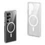 Husa de protectie tip MagSafe pentru Samsung Galaxy S22 Ultra, Transparent