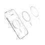 Husa de protectie din silicon Transparent compatibila Magsafe pentru iPhone 16e - Transparent