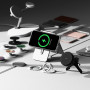 Husa de protectie din silicon Transparent compatibila Magsafe pentru iPhone 16e - Transparent