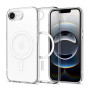 Husa de protectie din silicon Transparent compatibila Magsafe pentru iPhone 16e - Transparent