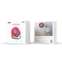 Ventilator Portabil Birou/Perete XO-MF86, Acumulator 3600mAh, 4 Trepte de viteza - Roz