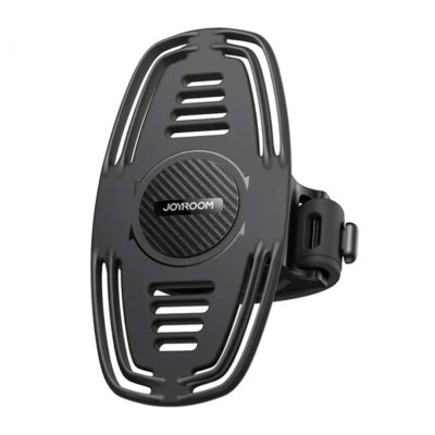 Suport Telefon Pentru Moto/Bike, SiliconBand, Montaj Ghidon, JoyRoom JR-ZS382 - Negru
