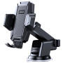 Suport Auto, Cleme laterale, Sistem prindere cu ventuza, JoyRoom JR-ZS285 - Negru