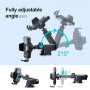 Suport Auto, Cleme laterale, Sistem prindere cu ventuza, JoyRoom JR-ZS285 - Negru