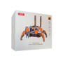 Boxa Wireless "Crab" Mechanical Speakers X0-F52, 2500mAh, BT 5.0, LED RGB - Portocaliu