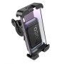 Suport Telefon Pentru Moto/Bike, Montaj Ghidon, Hoco H82 - Negru