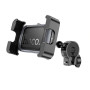 Suport Telefon Pentru Moto/Bike, Montaj Ghidon, Hoco H82 - Negru