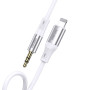 Cablu Audio Kaku KSC-891 Lightning - Jack 3.5mm, 1m - Alb