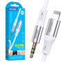 Cablu Audio Kaku KSC-891 Lightning - Jack 3.5mm, 1m - Alb