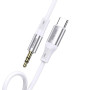 Cablu Audio Kaku KSC-891 USB-C - Jack 3.5mm, 1m - Alb