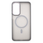 Husa Magnetica din Silicon Matte Transparent compatibila cu Samsung Galaxy A05s - Gri
