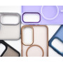 Husa Magnetica din Silicon Matte Transparent compatibila cu Samsung Galaxy A25 - Negru