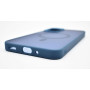 Husa Magnetica din Silicon Matte Transparent compatibila cu Samsung Galaxy A36 - Navy Blue