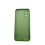 Husa din silicon compatibila cu Samsung Galaxy A02s cu protectie la camera  Verde,silk touch, interior din catifea