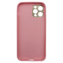 Husa eleganta din piele ecologica cu protectie de camera compatibila cu Apple iPhone 12 Pro Roz