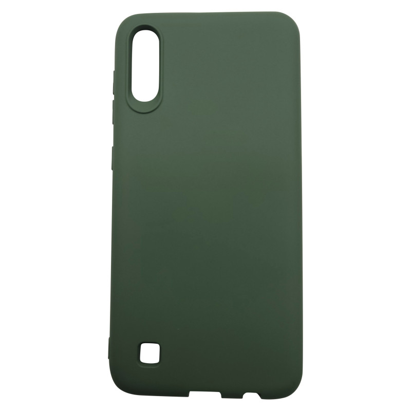 Husa Silk Touck Verde inchis Samsung Galaxy A10 1b1