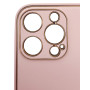 Husa eleganta din piele ecologica cu protectie de camera compatibila cu Apple iPhone 13 Roz