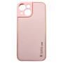 Husa eleganta din piele ecologica cu protectie de camera compatibila cu Apple iPhone 13 mini Roz