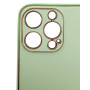 Husa eleganta din piele ecologica cu protectie de camera compatibila cu Apple iPhone 13 Pro Verde deschis