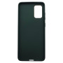 Husa eleganta din piele ecologica cu protectie de camera compatibila cu Samsung S20 plus Verde inchis