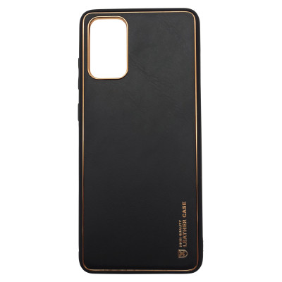 Husa eleganta din piele ecologica cu protectie de camera compatibila cu Samsung S20 plus Negru