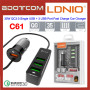 Incarcator auto cu 4 port usb pentru telefoane si tablete LDNIO